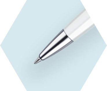Essential White Ballpoint Pen CT